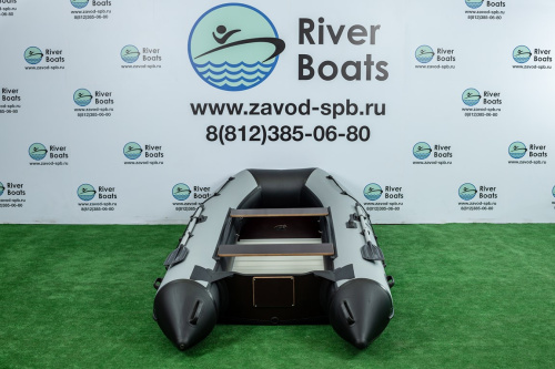 Надувная лодка ПВХ RiverBoats RB-350 Киль + алюминиевый пол